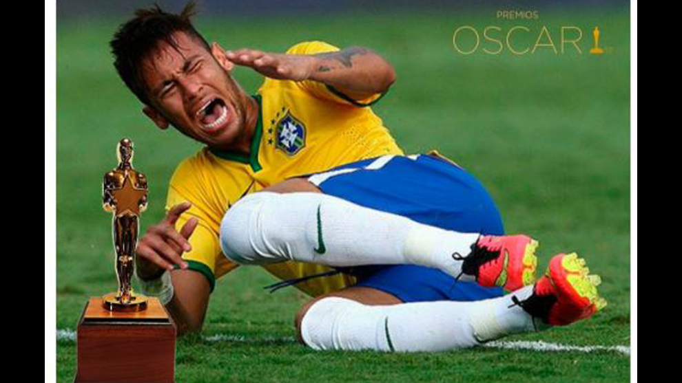 Neymar viral por actor